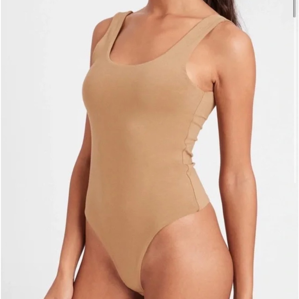 Banana Republic Republic Tan Body Suit Size L